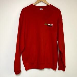 Vintage Target Sweatshirt Omaha Nebraska Super Target Red